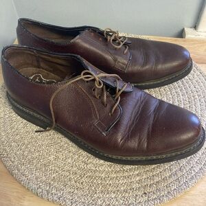 Classic Brown Leather Men's Shoes